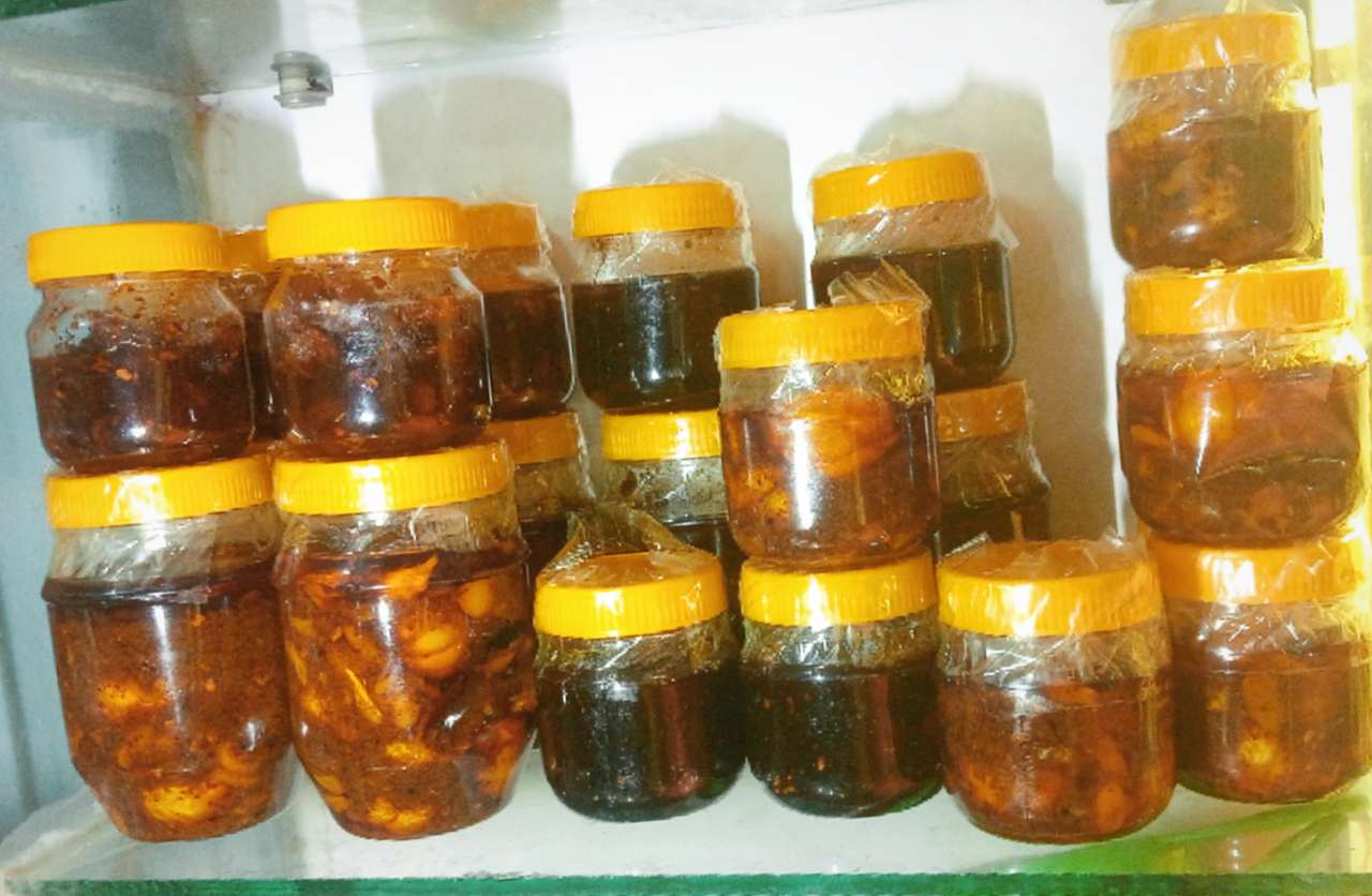 রশুনের আচার